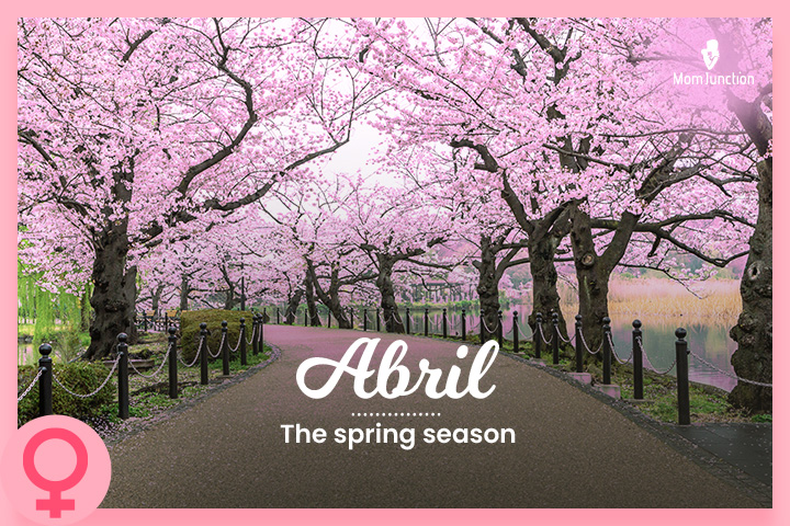 Abril, the spring season.
