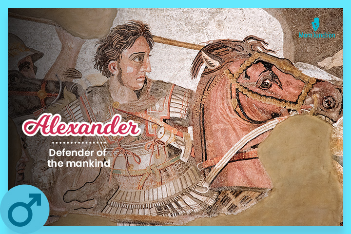 Alexander, a mighty Shakespearean boy name