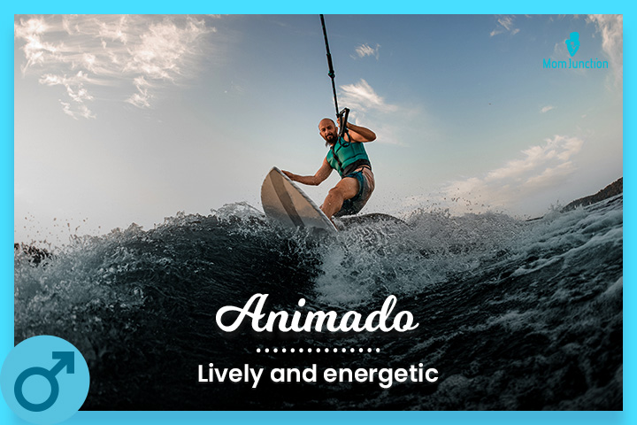 Animado means energy