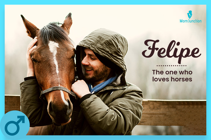 Felipe, the one who loves horses