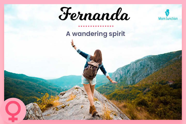 Fernanda, a variant of Ferdinand