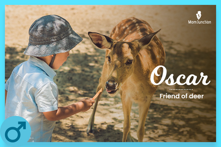 Oscar means the friend of a deer