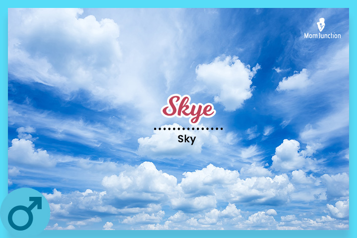 Skye is inspired by the sky