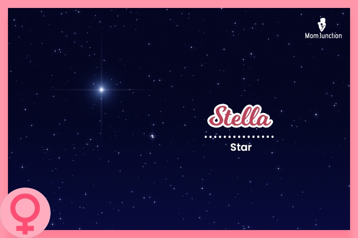 Stella is a popular baby girl name